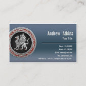 [154] Sacred Silver Griffin Visitenkarte (Rückseite)