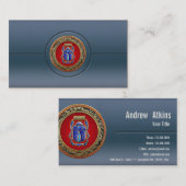 [154] Schatzkammer: Alter ägyptischer Skarabäus Visitenkarte (Vorne/Hinten)