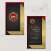 [154] Schatzkammer: Das Auge des Horus Visitenkarte (Vorne/Hinten)