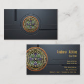 [154] Schatzkammer: Keltisches Kreuz Visitenkarte (Vorne/Hinten)