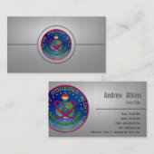 [154] Siegel der Verteidigungsagentur (DIA) Visitenkarte (Vorne/Hinten)