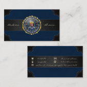 [154] Sonderausgabe FBI Visitenkarte (Vorne/Hinten)