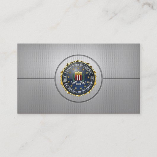 [154] Sonderausgabe FBI Visitenkarte (Vorderseite)