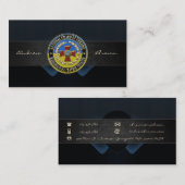 [154] Ukrainische Nationalgarde [Sonderausgabe] Visitenkarte (Vorne/Hinten)