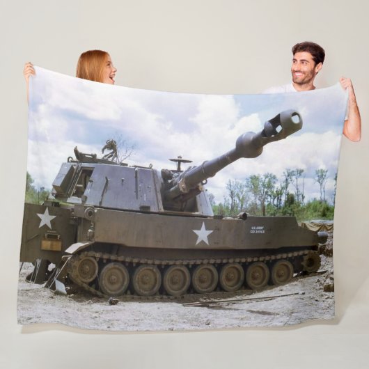 155-mm-HOWITZER Fleecedecke (Beispiel)