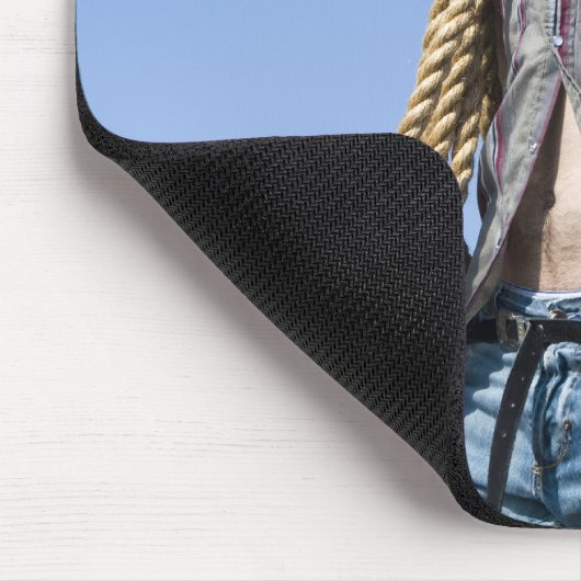 15608-RA Cowboy Mousepad (Ecke)
