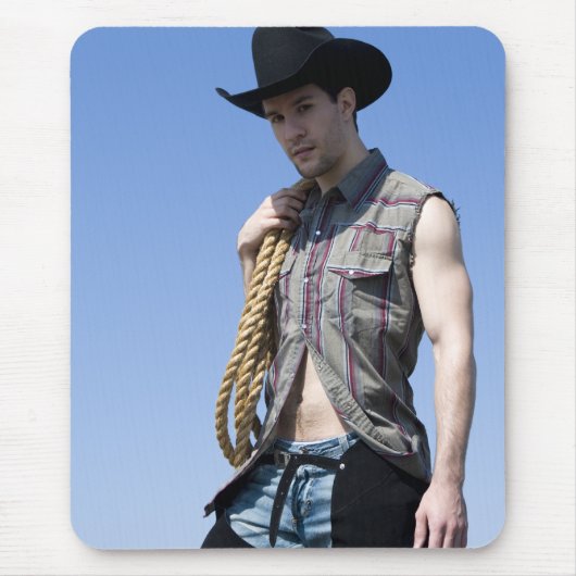 15608-RA Cowboy Mousepad (Vorne)