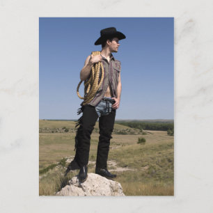 15614-RA Cowboy Postkarte