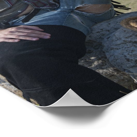 15631-RA Cowboy Poster (Ecke)