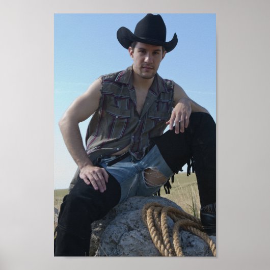 15631-RA Cowboy Poster (Vorne)