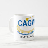 156507_logo_final, VERTRAUENS-GOTT NICHT GORE Kaffeetasse (Vorderseite Links)