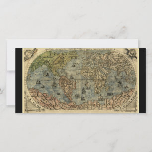 1565 Ferando Berteli (Fernando Bertelli) Weltkarte