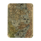 1565 Ferando Berteli (Fernando Bertelli) Weltkarte Magnet (Vertikal)