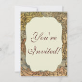 1565 Forlani AntiquevWeltkarte Renaissance Einladung (Vorderseite)