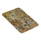1565 Forlani AntiquevWeltkarte Renaissance Magnet (Rechte Seite)