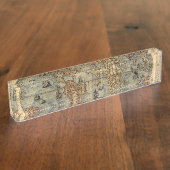 1565 Forlani AntiquevWeltkarte Renaissance Namensplakette (Seite)