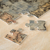 1565 Forlani AntiquevWeltkarte Renaissance Puzzle (Seite)