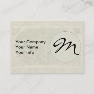 1565 Forlani AntiquevWeltkarte Renaissance Visitenkarte