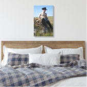 15693-RA Cowboy Leinwanddruck (Insitu (Schlafzimmer))