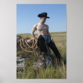 15693-RA Cowboy Poster (Vorne)
