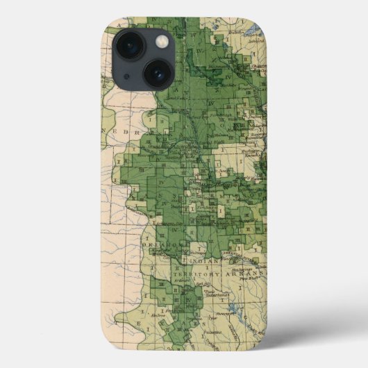 156 Weizen/Quadratmeilen Case-Mate iPhone Hülle (Rückseite)