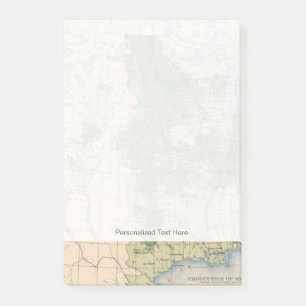 156 Weizen/Quadratmeilen Post-it Klebezettel