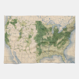 156 Wheat/sq Meile Handtuch