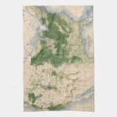 156 Wheat/sq Meile Handtuch (Vertikal)