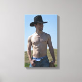 15746-RA Cowboy Leinwanddruck (Vorderseite)