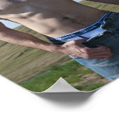 15746-RA Cowboy Poster (Ecke)