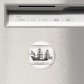 1578 Goldene Hinde Magnet (In Situ (Geschirrspüler))