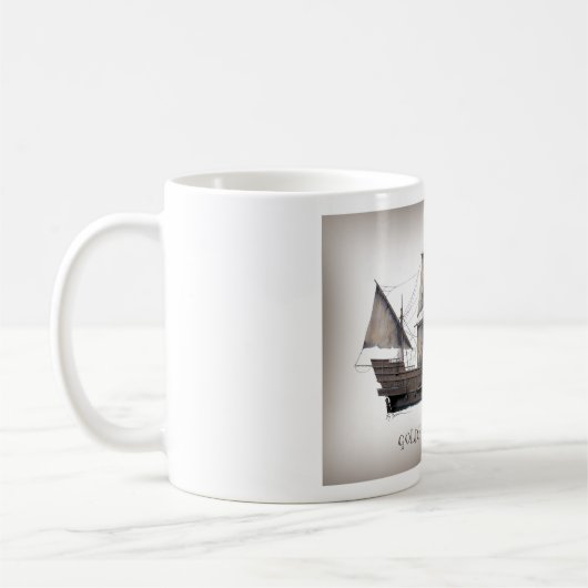 1578 goldenes Hinde Kaffeetasse (Links)