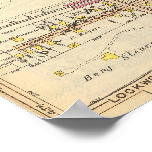 158159 New Rochelle Poster (Ecke)