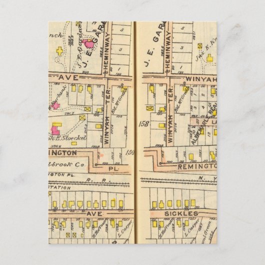 158159 New Rochelle Postkarte (Vorderseite)