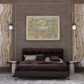 1584 Ortelius Karte von Kreta und 10 griechischen  Poster