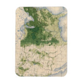 158 Hafer/Quadratmeile Magnet (Vertikal)