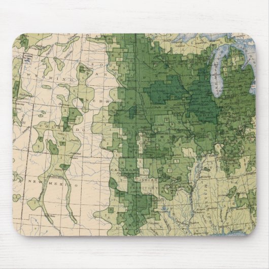 158 Hafer/Quadratmeile Mousepad (Vorne)