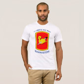 158th Infanterie-Regimentschulterflecken T - Shirt (Vorne ganz)