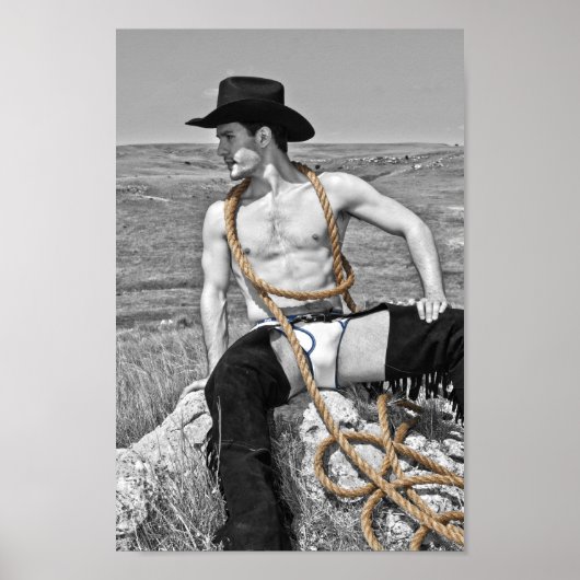 15912-RA Cowboy Poster (Vorne)