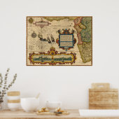 1596 - Südwestafrika Poster (Küche)