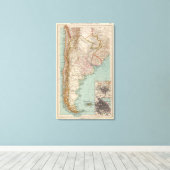 159 Argentinien und Chile Leinwanddruck (Insitu (Holzboden))