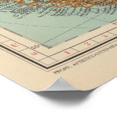 159 Argentinien und Chile Poster (Ecke)