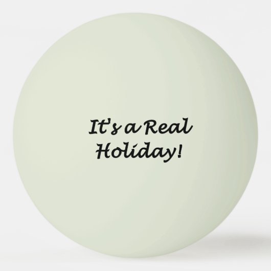 15.01. - Hat Day Tischtennisball (Rückseite)