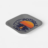 15.01. - Pothole Day Pappteller (Gewinkelt)