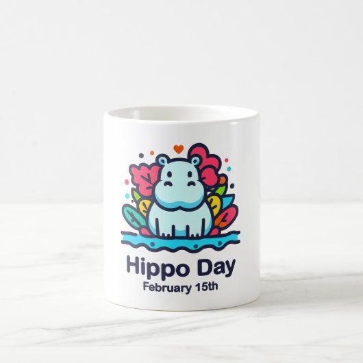 15.02. Hippo-Tag Kaffeetasse (Mittel)