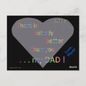 15.05.1 VATER CARD.wyattm Postkarte (Rückseite)