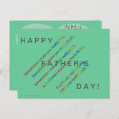 15.05.1 VATER-KARTE.Liam Postkarte (Vorne/Hinten)