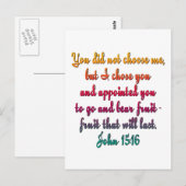 15:16 POSTKARTE (Vorne/Hinten)