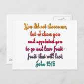 15:16 POSTKARTE (Vorne/Hinten)