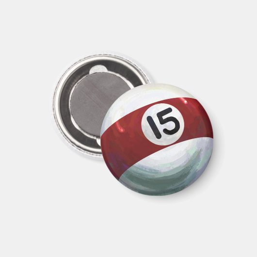 15 Ball Magnet (Vorderseite/Rückseite)